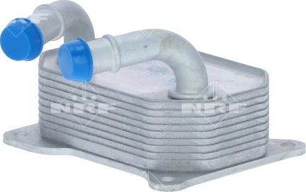 Радиатор масляный (маслоохладитель) для двигателя NRF. Артикул 31771