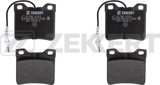 Тормозные колодки Zekkert задние для Mercedes-Benz V-Класс I (W638) 1996-2003. Артикул BS-2890