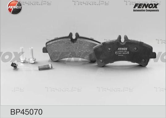 Тормозные колодки Fenox. Артикул BP45070