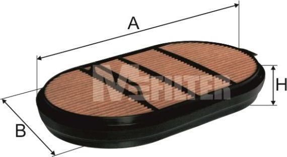 Фильтр воздушный MFilter. Артикул A 8034/1