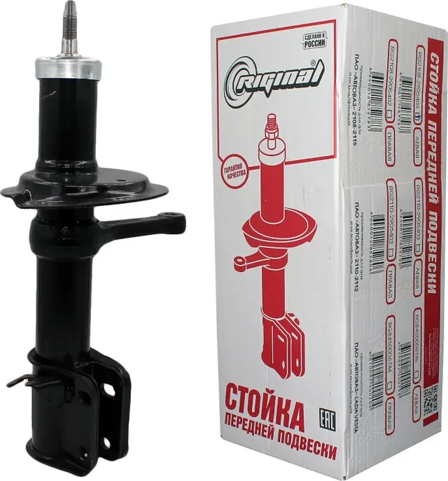 RG2108-2905403_амортизатор передний левый! стойка/ Lada 2108/2109/21099/2110/211 (Riginal). Артикул RG21082905403