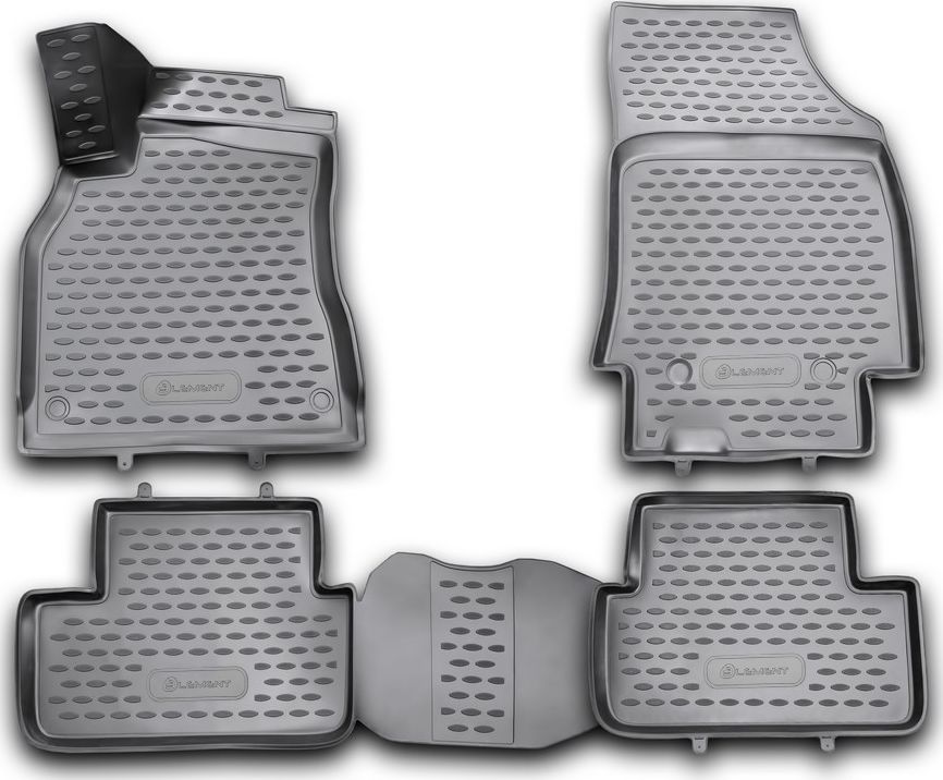 Коврики Element для салона Renault Fluence 2010-2026. Артикул NLC.3D.41.19.210k