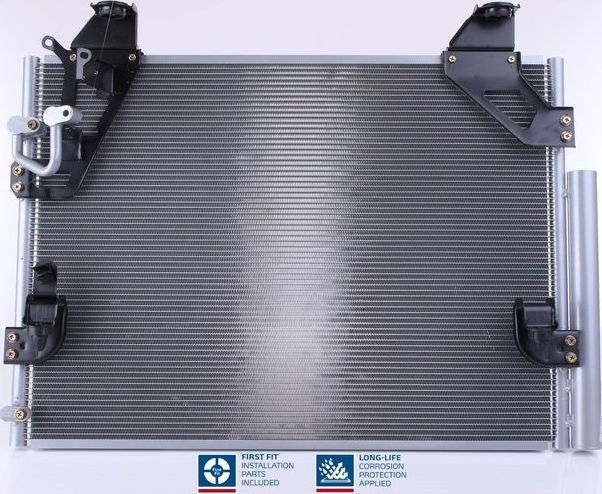 Радиатор кондиционера (конденсатор) Nissens (алюминий). Артикул 940082