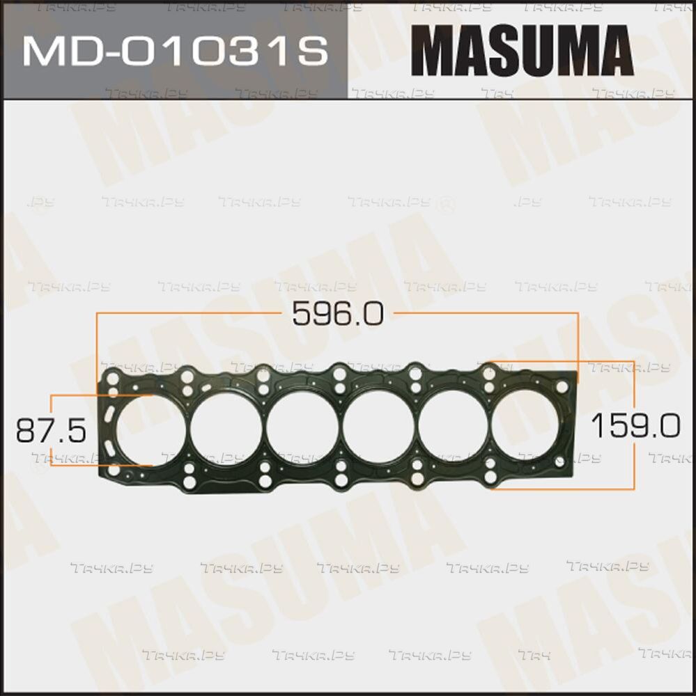 Прокладка ГБЦ Masuma для Toyota Altezza 2001-2005. Артикул MD-01031S