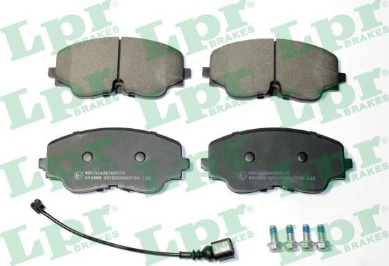 Тормозные колодки LPR. Артикул 05P2270A