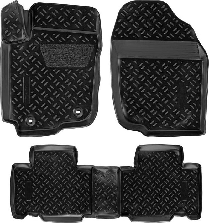 Коврики Airline 3D с высоким бортиком для салона Toyota RAV4 IV 2013-2019. Артикул ACM-PS-67