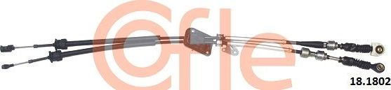 Трос переключения передач КПП Cofle. Артикул 18.1802