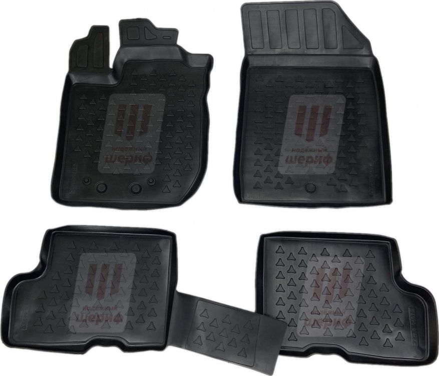 Коврики Delform в салон ВАЗ Lada Xray 2015-2026 ЭКО. Артикул S0807E