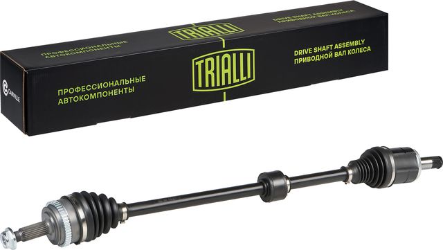 Полуось (привод в сборе, приводной вал) Trialli передняя правая для Lada Vesta I 2016-2026. Артикул AR 858