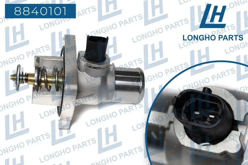 Термостат в сборе/ DAEWOO/ CRUZE 1,6-1,8/ AVEO 1,4 DOHC/ORLANDO 1.8 (Longho). Артикул 8840101