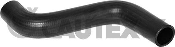 Патрубок радиатора (системы охлаждения) Cautex. Артикул 754205