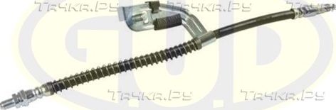 Тормозной шланг G.U.D. передний левый для Ford Puma I 1997-2002. Артикул GBH000381