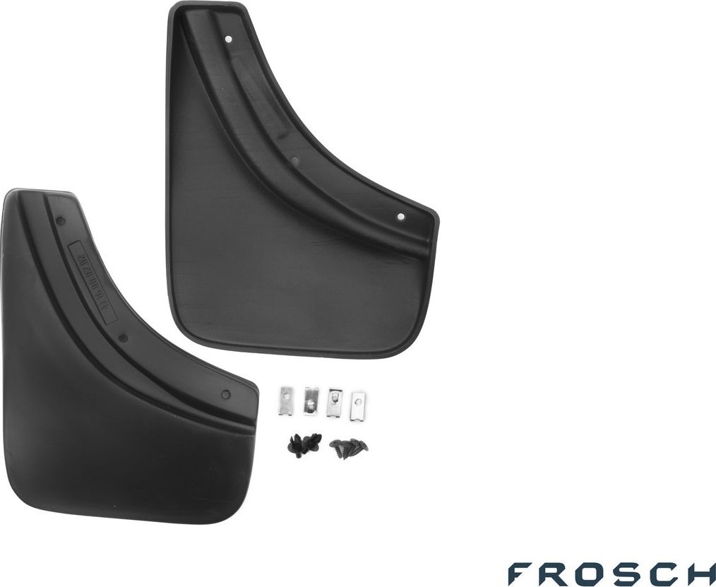 Брызговики Frosch (в коробке) задняя пара (с расширителем арок) для Suzuki SX4 I 2007-2013. Артикул FROSCH.47.16.E11