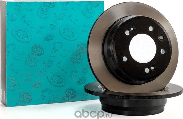 Диск тормозной задний (окрашенный) (Absel). Артикул KI422001