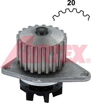 Помпа (водяной насос) Airtex для Citroen AX 1986-1997. Артикул 1212