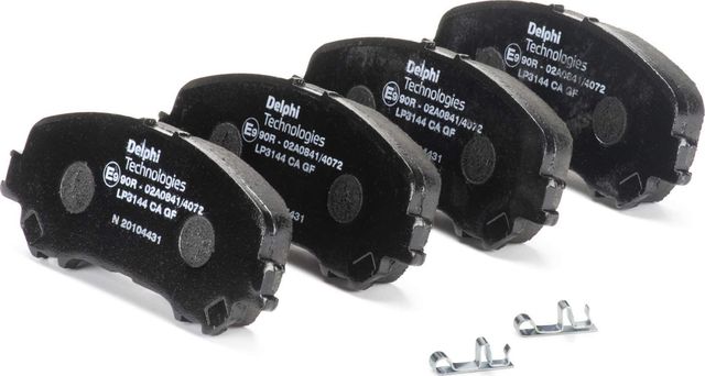 Тормозные колодки Delphi (Low-Metallic). Артикул LP3144