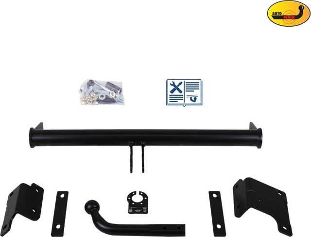 Фаркоп Auto-Hak для Daewoo Lanos седан 1997-2003. Артикул X 09