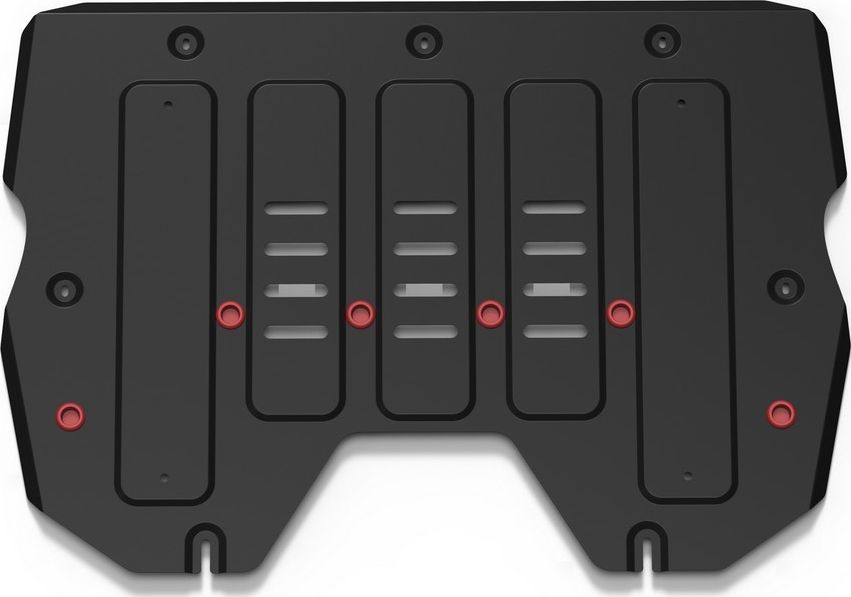 Защита АвтоБроня картера и КПП для BYD Song Plus 2023-2026. Артикул 111.00701.1