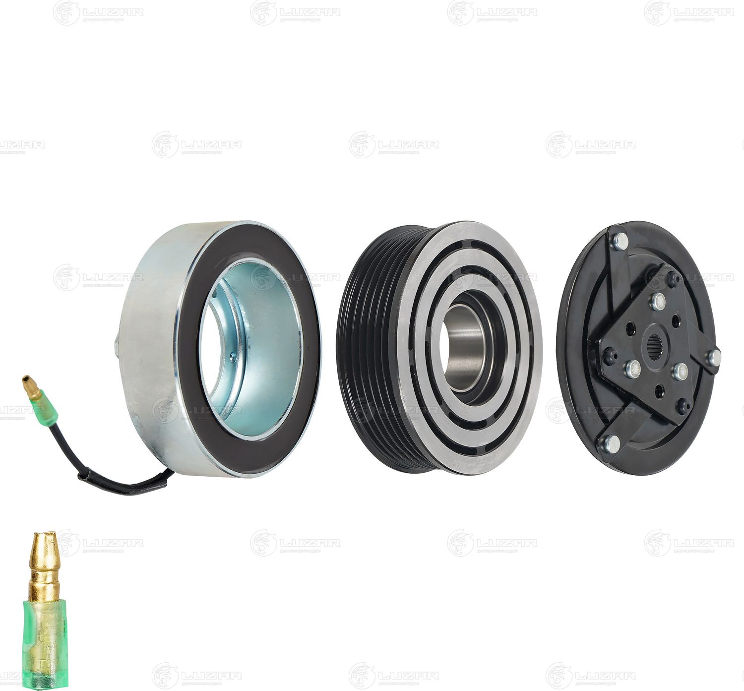 Муфта компрессора кондиционера Luzar. Артикул LMAC 1101