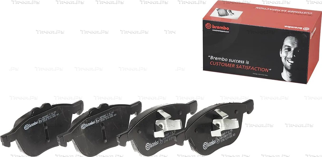 Тормозные колодки Brembo PRIME LINE передние для Ford Transit Connect II 2013-2026. Артикул P 24 158