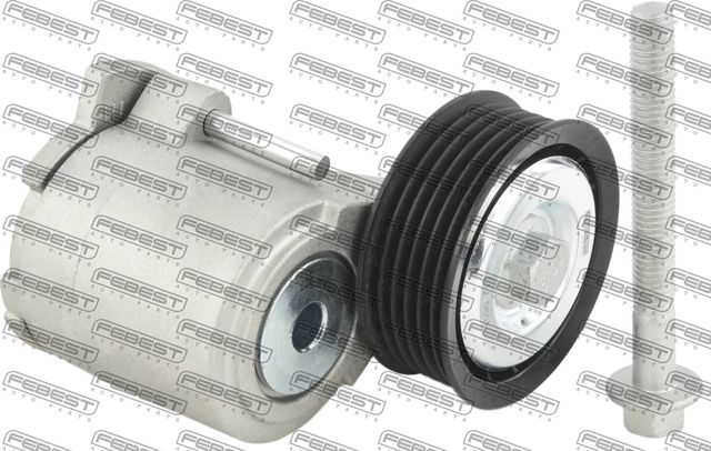 Натяжной ролик (натяжитель) приводного клинового зубчатого ремня Febest. Артикул 1590-T11