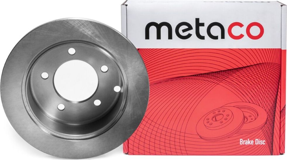 Диск тормозной задний (Metaco). Артикул 3060167
