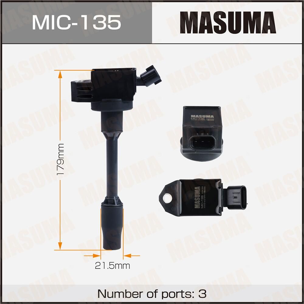 Катушка зажигания Masuma. Артикул MIC-135