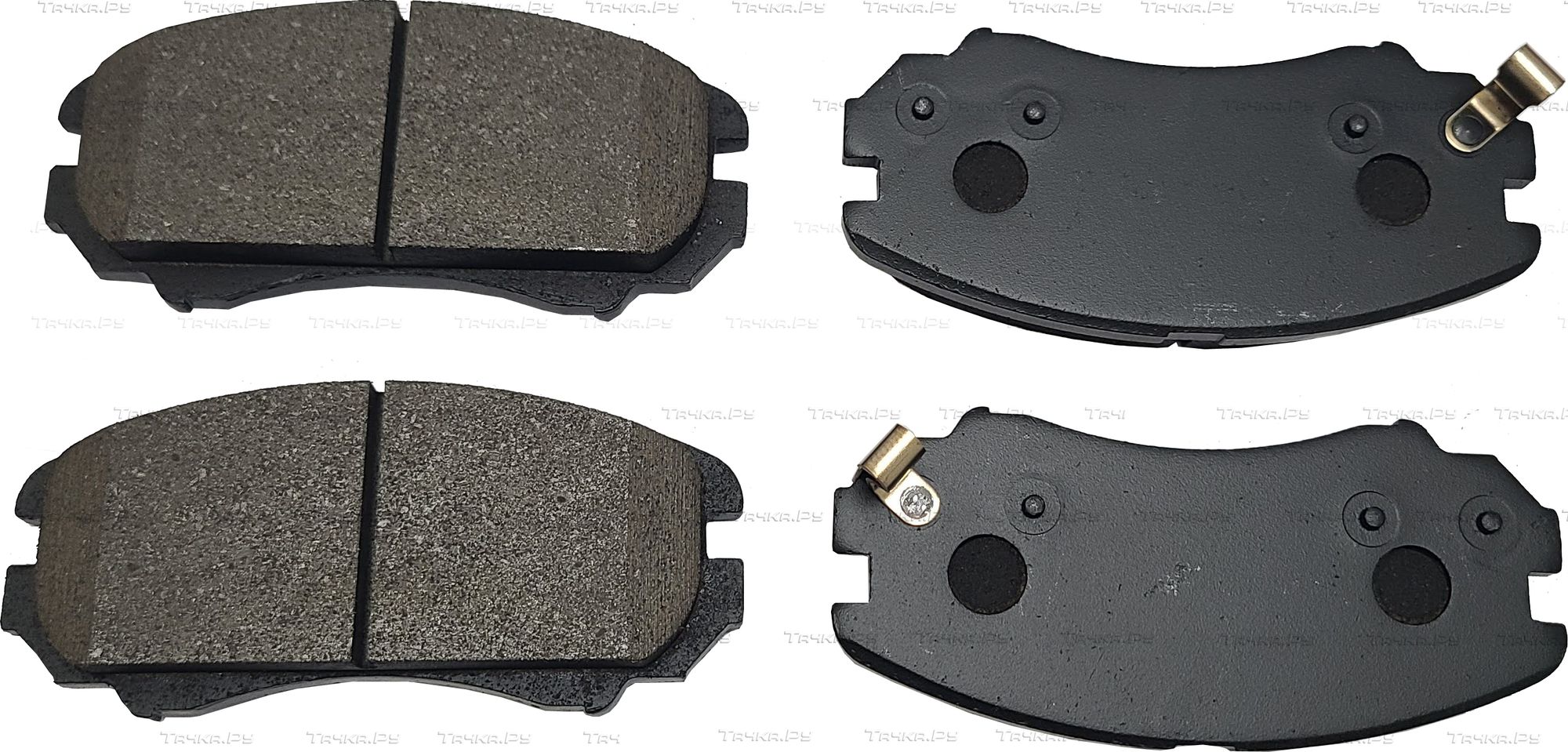 Тормозные колодки CTR передние для Hyundai Sonata IV (EF) 2001-2004. Артикул GK0507