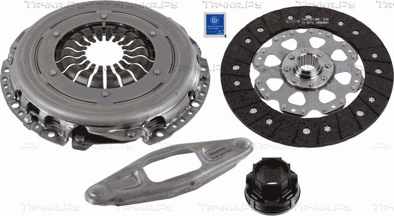 Сцепление (комплект) SACHS XTend для BMW 1 III (F40) 2011-2026. Артикул 3000 970 127