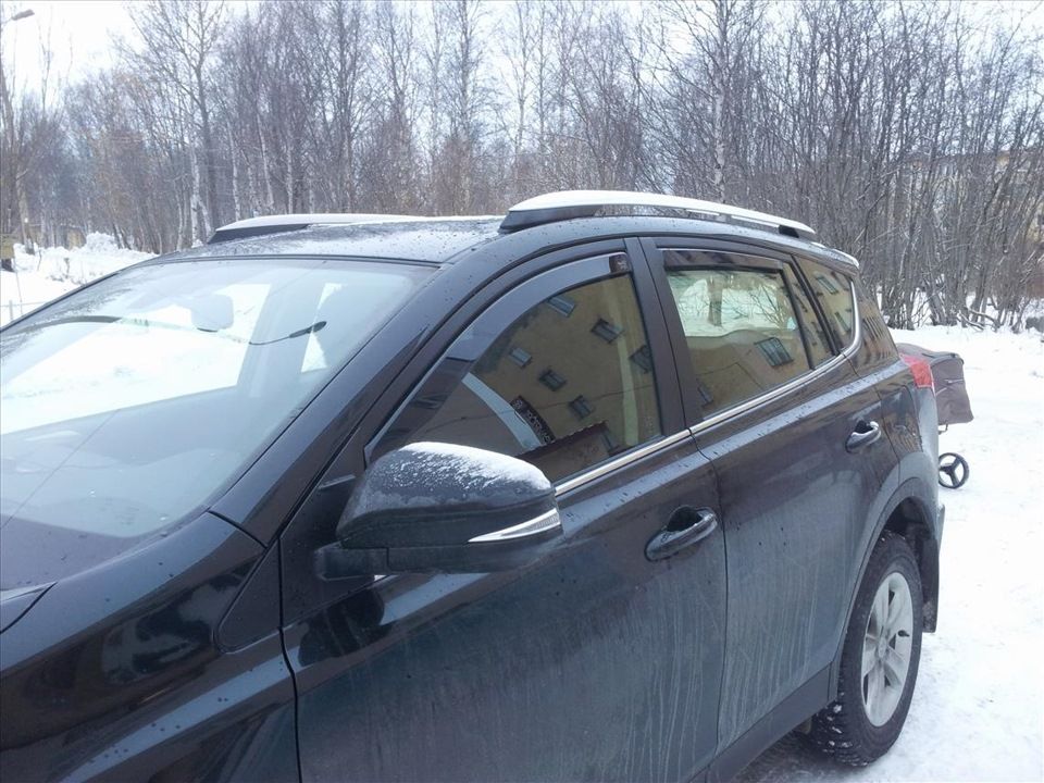 Дефлекторы Heko для окон Toyota RAV4 IV 2013-2018. Артикул 29632