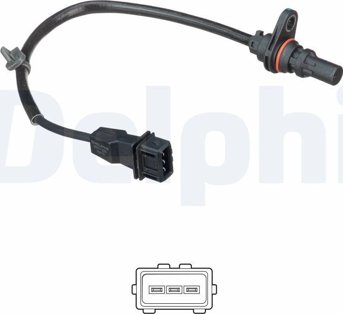 Датчик положения коленвала Delphi. Артикул SS11329