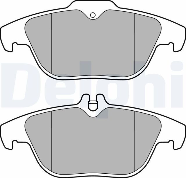 Тормозные колодки Delphi (Low-Metallic). Артикул LP3288