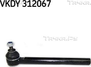 Наконечник рулевой тяги SKF. Артикул VKDY 312067