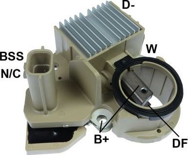 Реле-регулятор напряжения генератора Gauss. Артикул GA194