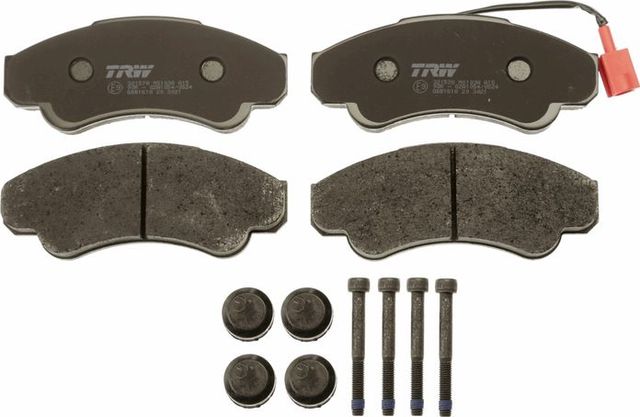 Тормозные колодки TRW COTEC передние для Fiat Ducato III 2008-2026. Артикул GDB1518