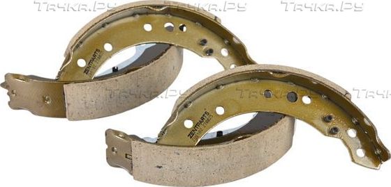 Тормозные колодки Zentparts задние для Smart Forfour I ((W454) 2004-2006. Артикул Z86182