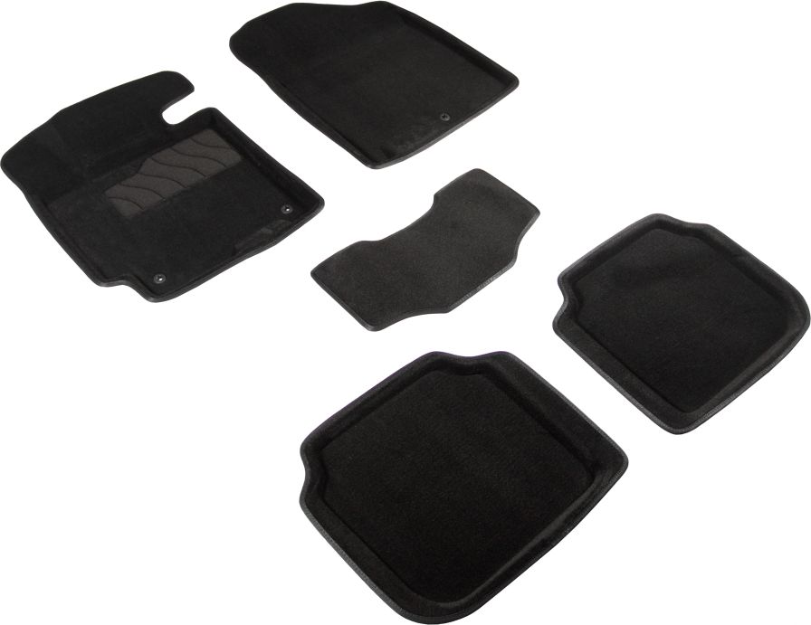 Коврики Seintex 3D ворсовые для салона Kia Cerato III 2013-2026. Артикул 86297