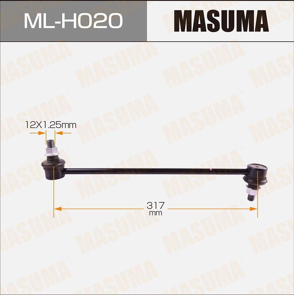 Стойка (тяга) стабилизатора Masuma. Артикул ML-H020