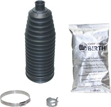 Пыльник шруса (комплект) Birth (термопласт). Артикул 7539/KM