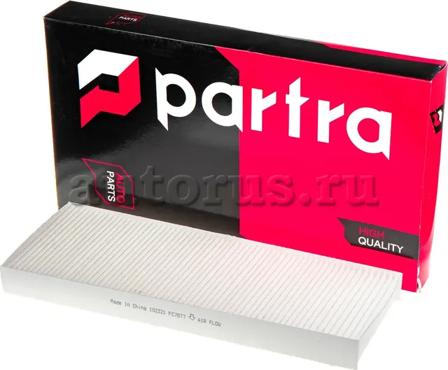 Фильтр салона стандарт (Partra). Артикул FC7077