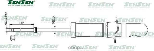 АМОРТ. ПЕРЕД. ГАЗ SSANGYONG REXTON (Sensen). Артикул 32130213