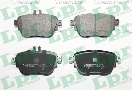 Тормозные колодки LPR. Артикул 05P2042