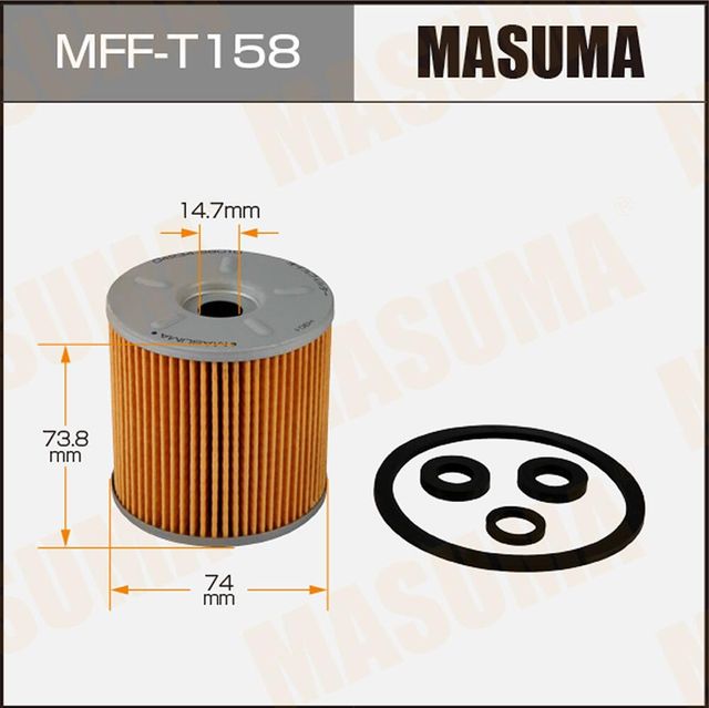 Топливный фильтр Masuma. Артикул MFF-T158