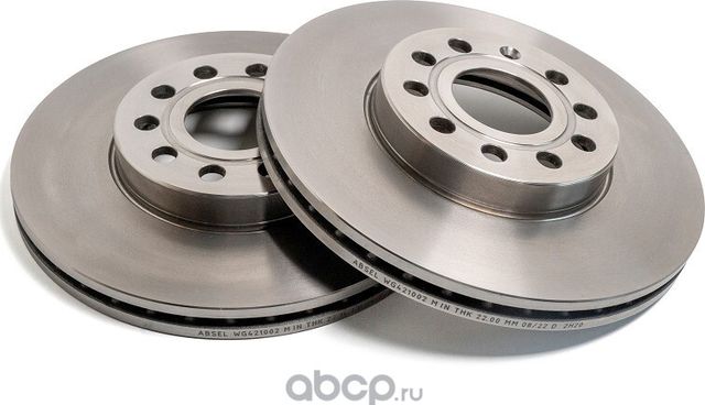 Диск тормозной передний (Absel). Артикул WG421002