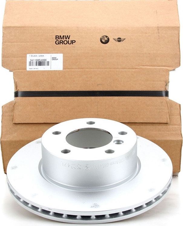 Тормозной диск BMW (OEM) передний для BMW 1 I (E81/E82/E87/E88) 2004-2011. Артикул 34116854996