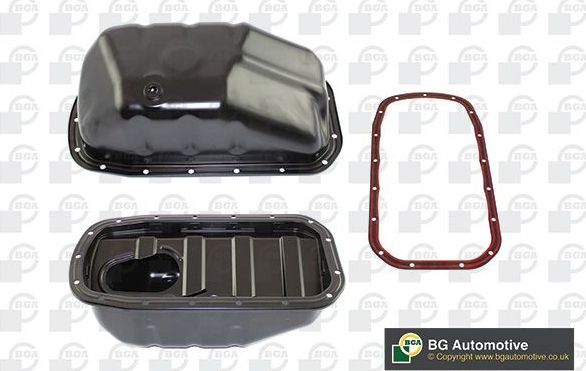 Масляный поддон картера двигателя BGA для Renault Logan II 2013-2026. Артикул SP7300