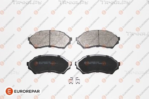 Тормозные колодки Eurorepar. Артикул 1623058980