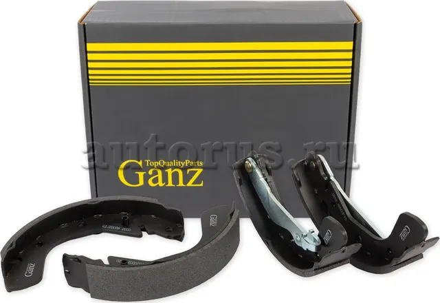 Колодки барабанные (Ganz). Артикул GIJ20009