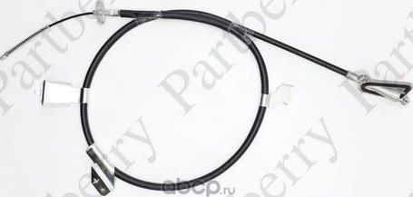 ТРОС СТОЯНОЧНОГО ТОРМОЗА LH NISSAN ALMERA CLASSIC 3653195F0A (Partberry). Артикул PB171323