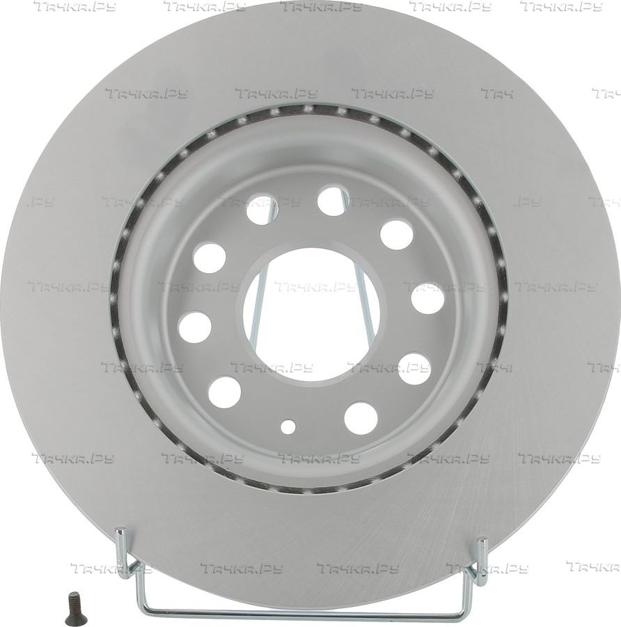 Тормозной диск Ferodo PREMIER Coat+ disc передний для Volkswagen Golf VI 2007-2013. Артикул DDF1223C